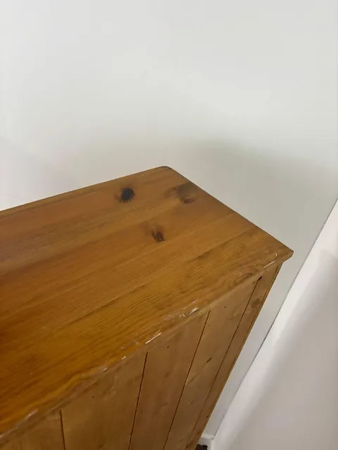 Contemporary Pine Open Bookcase
