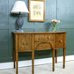 Georgian Bow Fronted Sideboard - Satinwood or Walnut