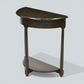 Ercol Half Moon Hall Table Demilune 2 Tier Traditional Dark FREE UK Delivery*