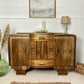 Art Deco Walnut Sideboard Cocktail Cabinet by F.H Marshall