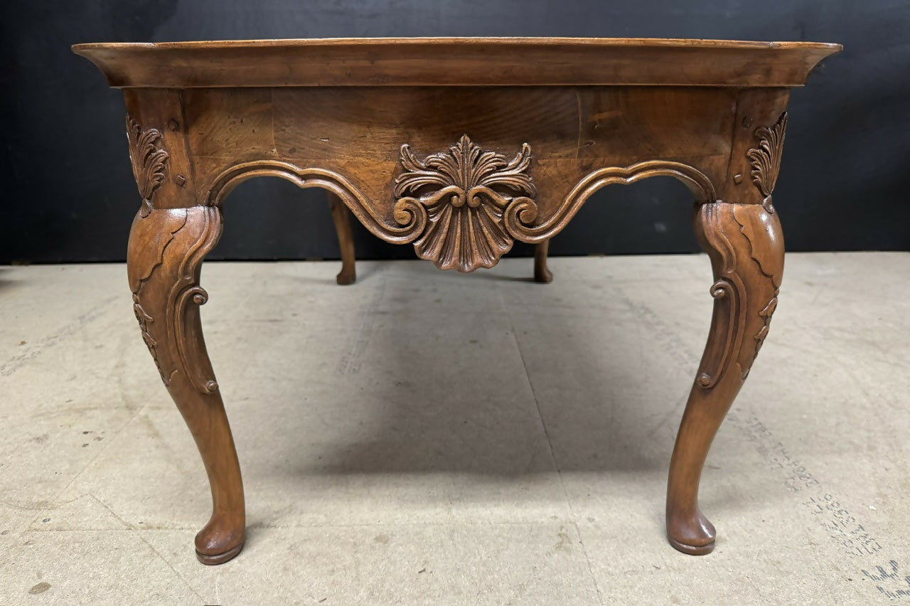 Fine Burr Walnut Coffee Table