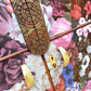 Upcycled Cabinet with Floral Design Storage Unit Tall Boy