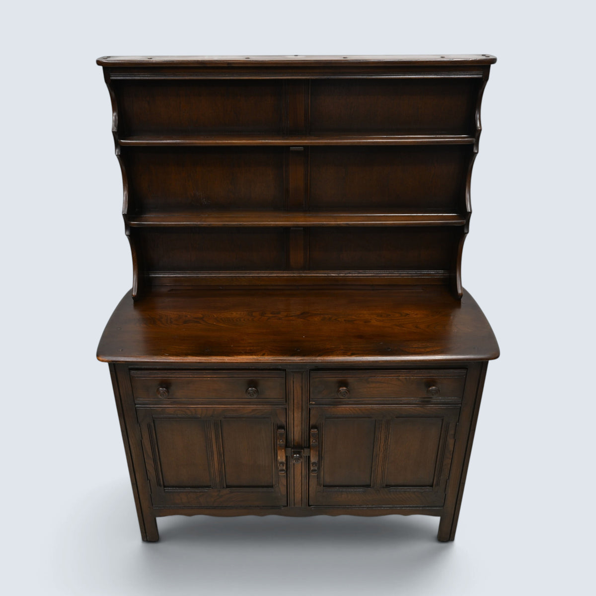 Ercol Old Colonial 2 Door Dresser Traditional Finish Model 331D FREE UK Delivery