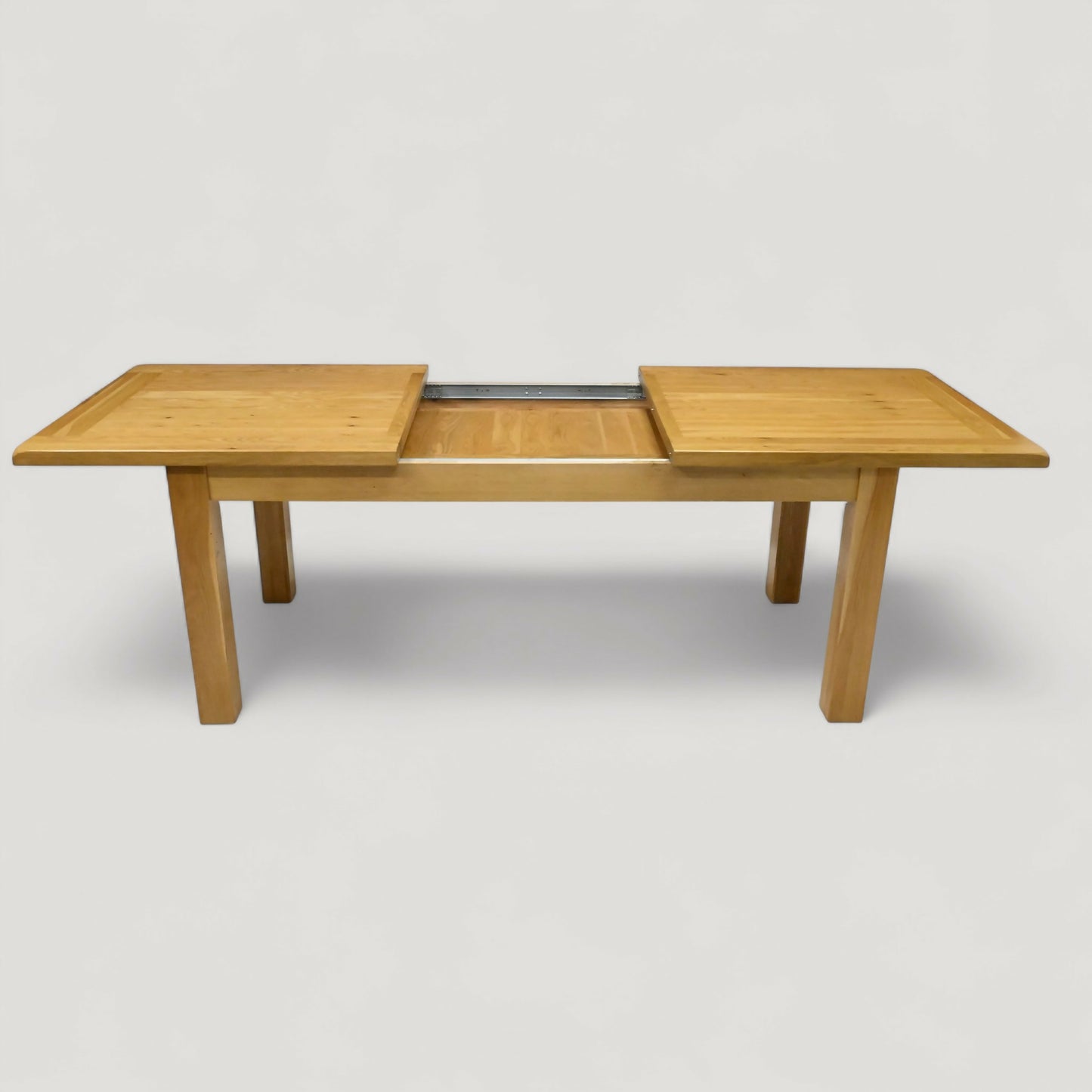 Large Extending Dining Table Light Oak Extends To Seat Up to 12 FREE UK Delivery. SBR10932/1109E