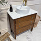 Traditional Bathroom Wooden Vintage Vanity Unit - Alfred The Great
