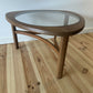 Mid Century Teak Astro Coffee Table Vintage Teak and Glass Table