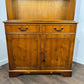 Reproduction Yew Wood Bookcase