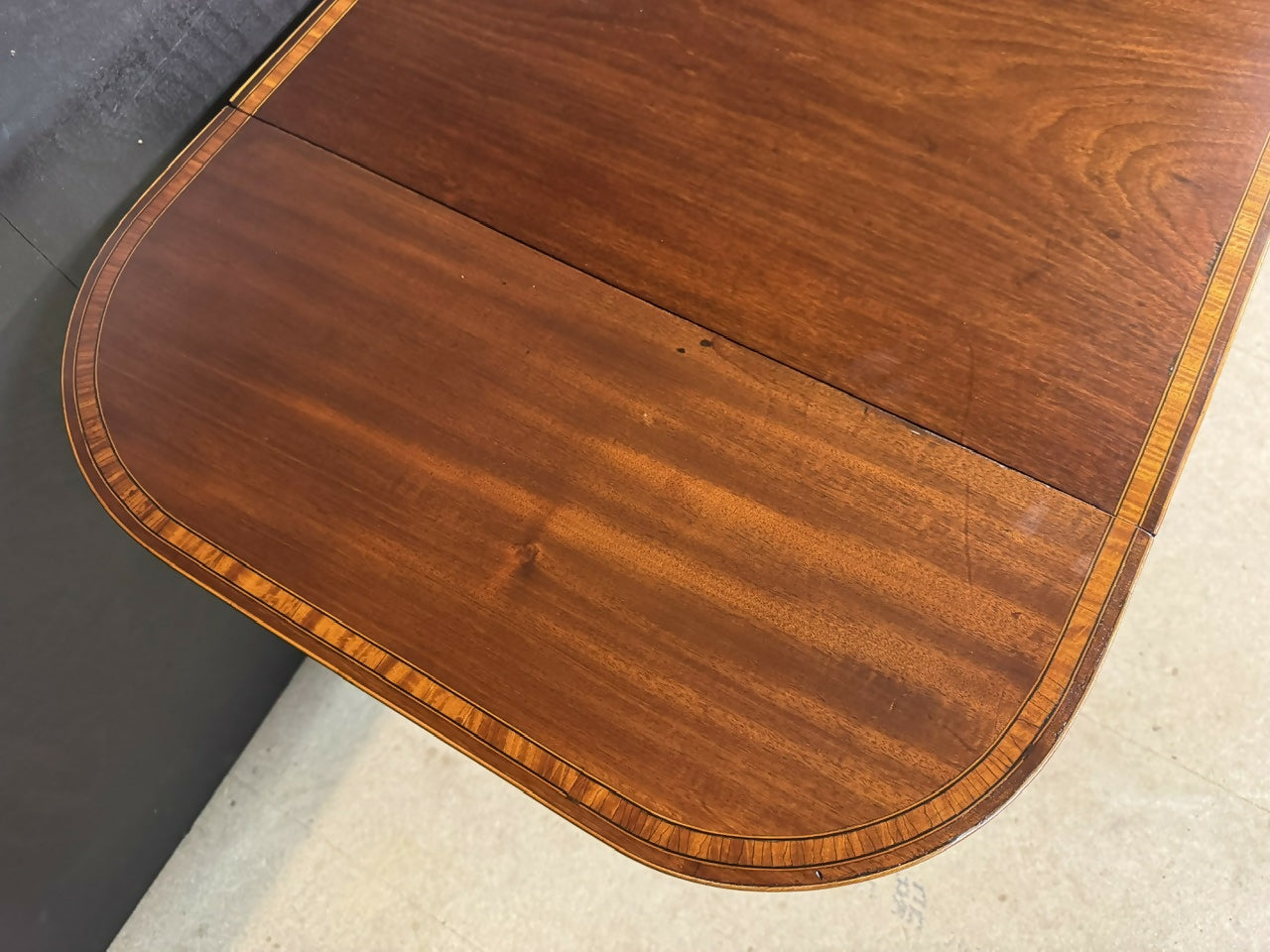 Georgian Inlaid Mahogany Sofa Table