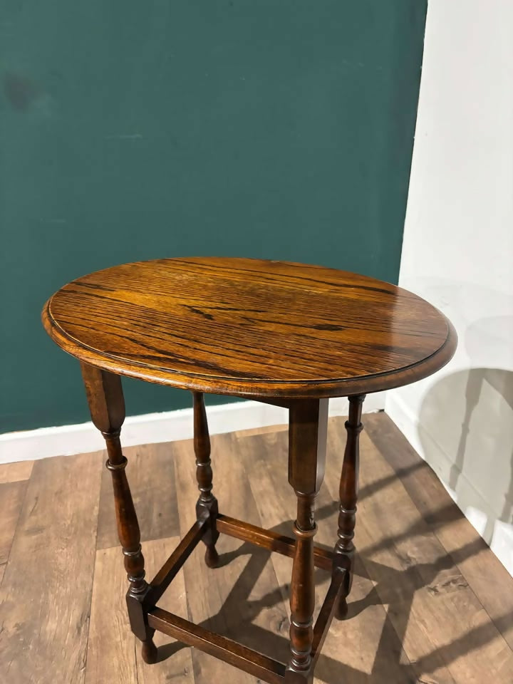 Vintage Oak Window Table9