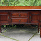A WOOD BROTHERS OLD CHARM TUDOR BROWN CARVED OAK SIDEBOARD / DRESSER BASE / HALL TABLE