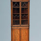 An Edwardian Mahogany, Satinwood and Marquetry Inlaid Corner Cabinet