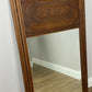 Mirror Antique French Style Oak Carved Decorative Frame Wall Mirror LOT 6276