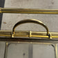 French Brass Faux Bamboo Cocktail Trolley