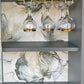 Retro G Plan Cocktail Cabinet | Upcycled Drinks Cabinet | Mid Century Display Cabinet | Glass Bar Cabinet | Green & Gold