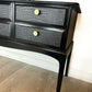 Sleek Stag Black Sideboard console table/dressing table/ TV media