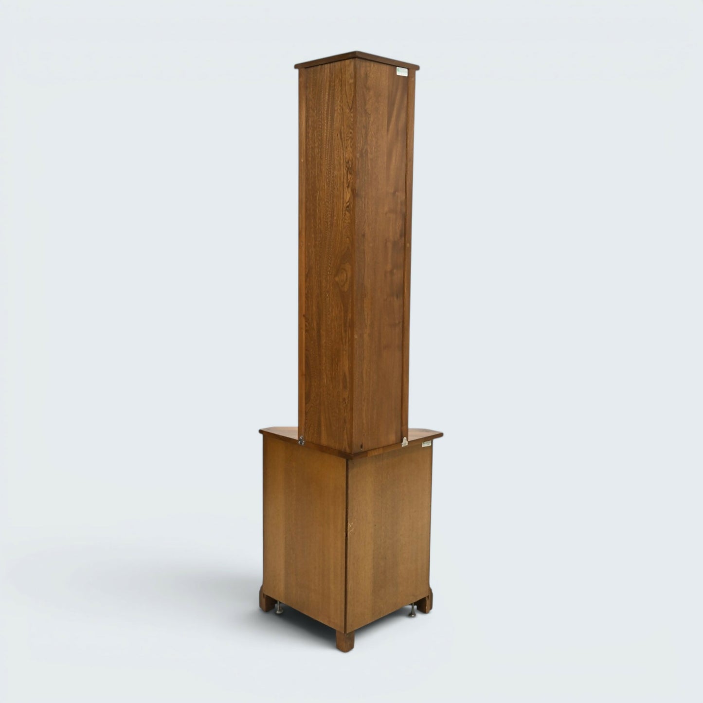 Ercol Corner Cabinet with Shelves and Cupboard Golden Dawn VGC FREE UK Delivery