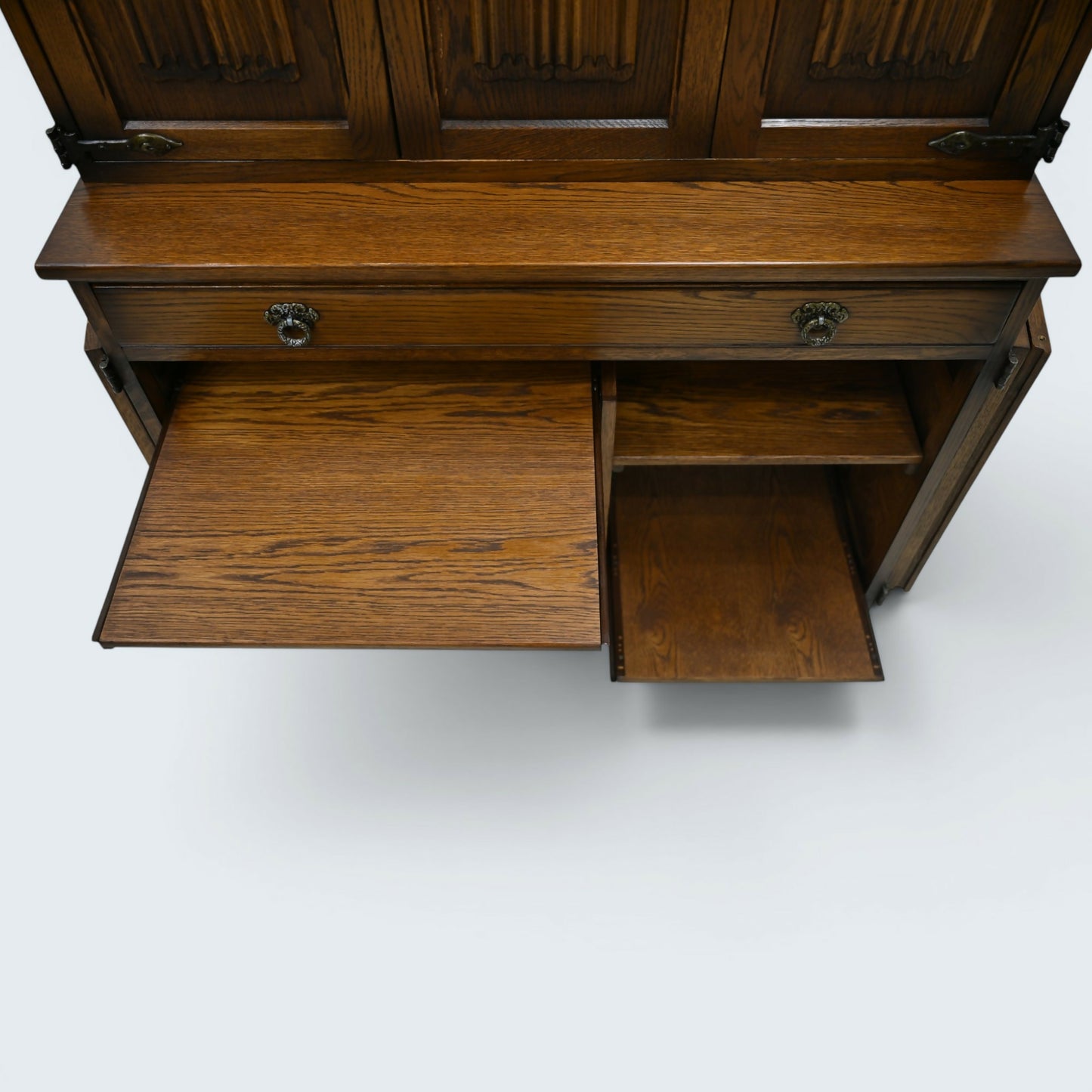 Old Charm Home Office Workstation Computer Cabinet Storage FREE UK Delivery*
