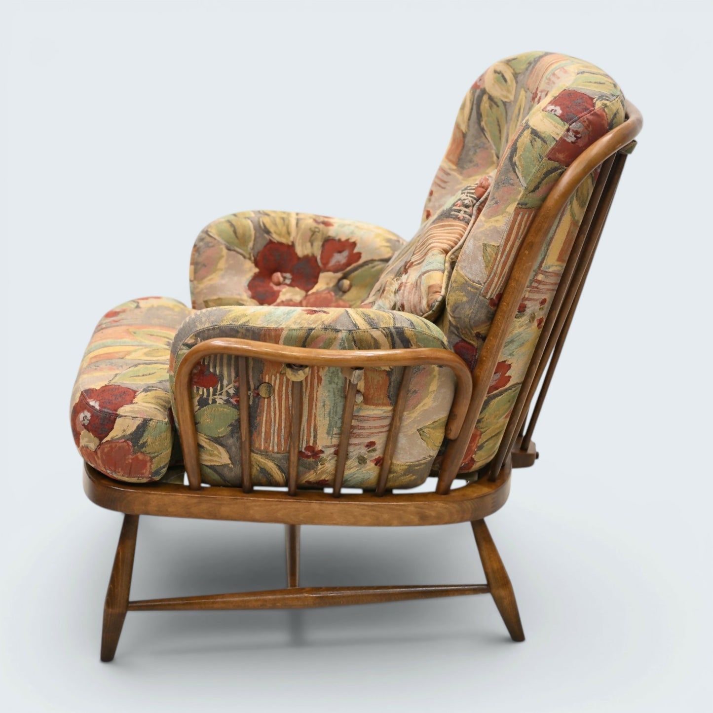 Ercol Jubilee Easy Chair Armchair Golden Dawn New Webbing EXC FREE UK Delivery*