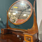 Edwardian mahogany inlaid dressing table featuringm