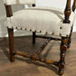 Late 19th Century Carolean Style Throne Chair