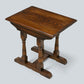 Old Charm Side Table Solid Oak Tapered Ring Turned Legs Sturdy FREE UK Delivery. SBR11012/0310E