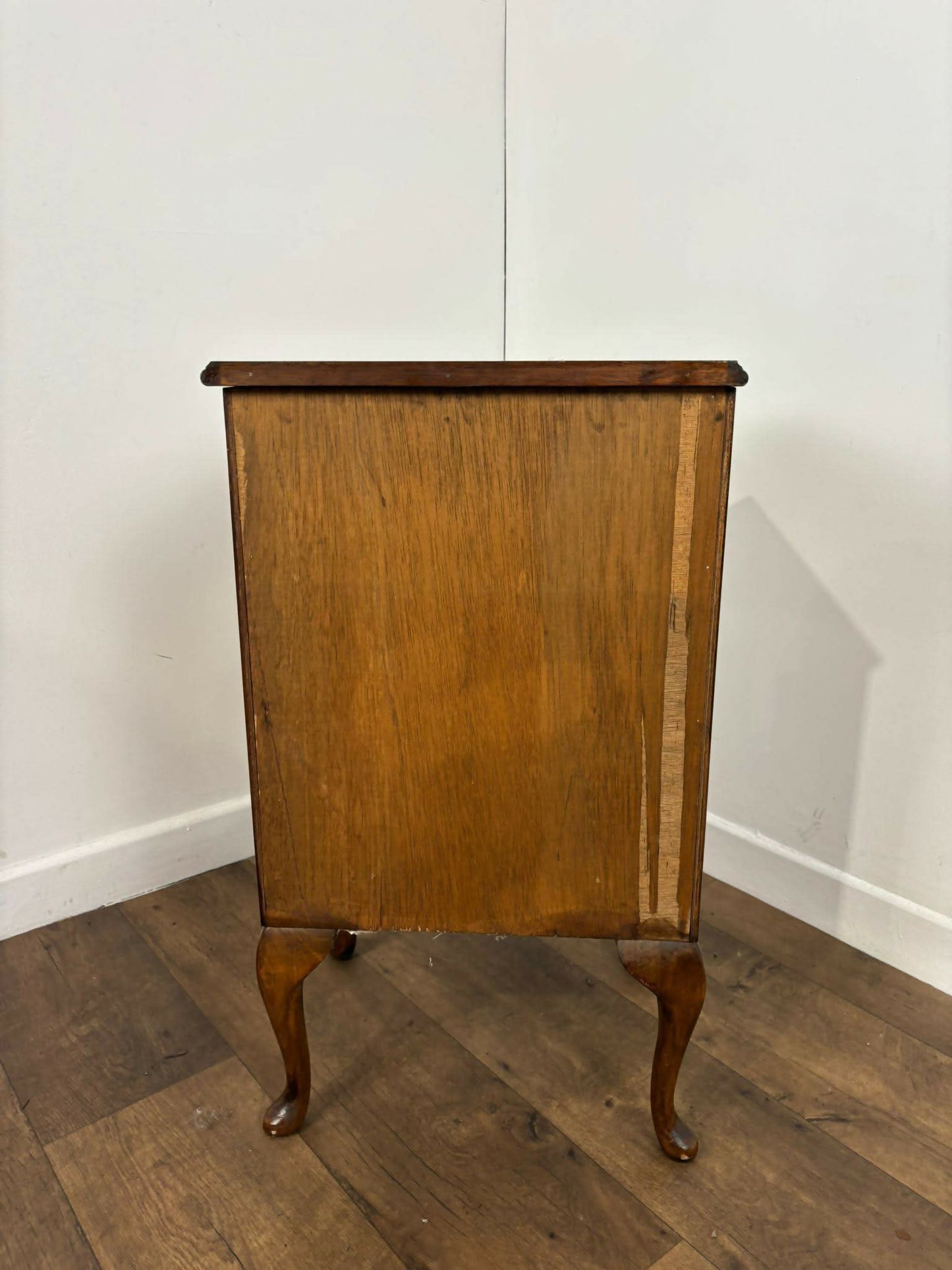 Reproduction Serpentine Front Four Drawer Chest