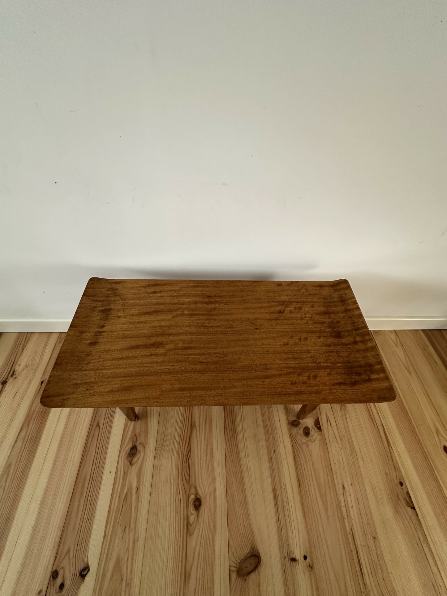 Horatio Myer & Co Bentwood Sleigh Teak And Beech Frame Mid Century Coffee Table