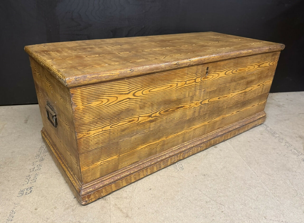 Early Welsh Pine Chest