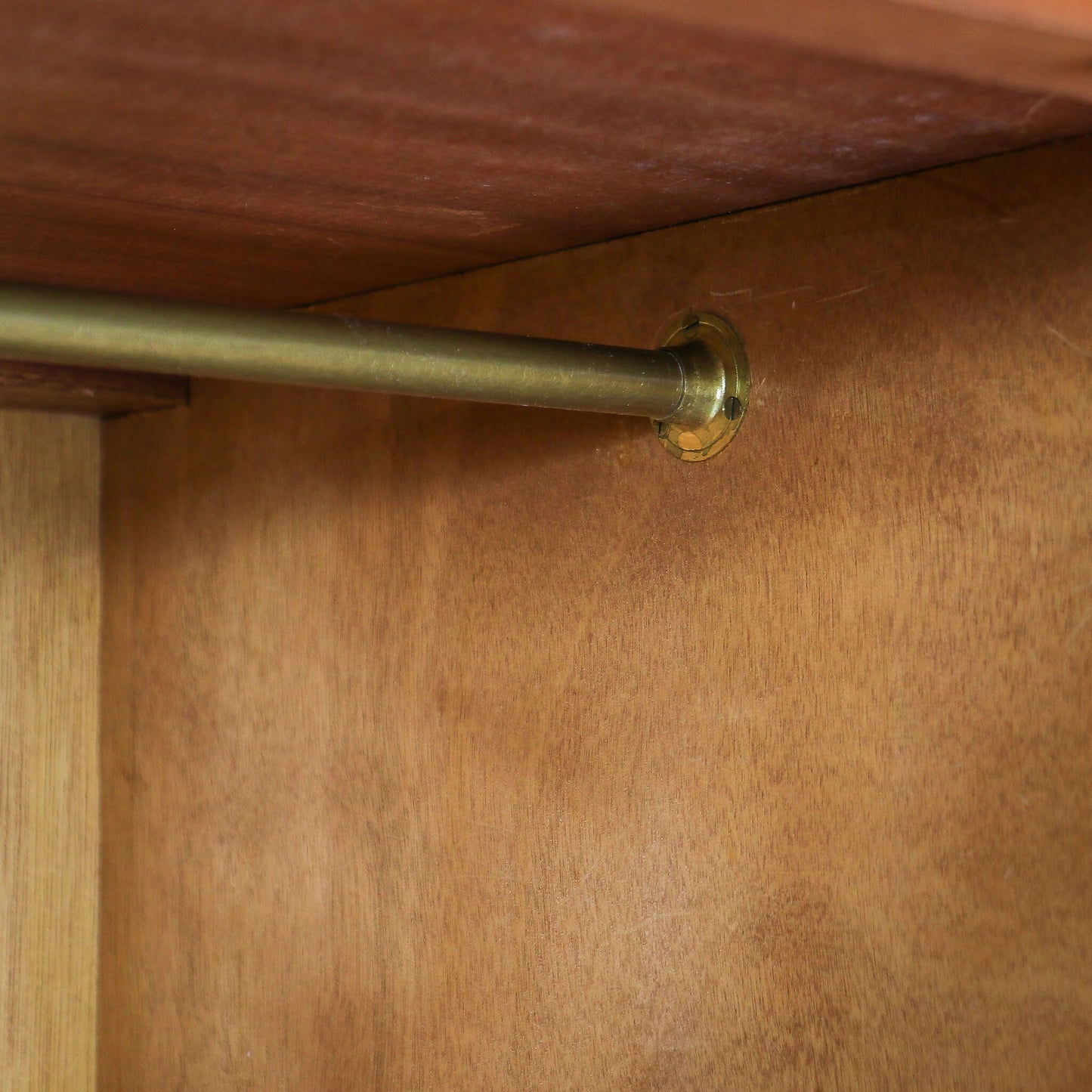 Alfred Cox Double Wardrobe in Walnut 1950s with Splayed Legs