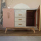 Sherbet sideboard door open