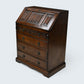 Old Charm Bureau Desk Micro Office Tudor Brown Fitted Interior FREE Delivery