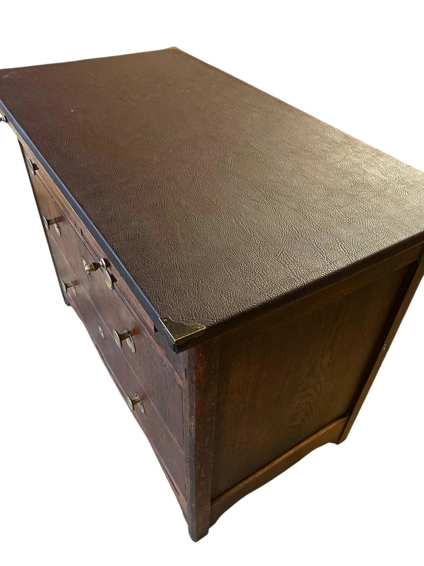 Arts & Crafts period chest of drawers / desk by Otto Weinhold