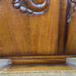 Bedside Table Antique French Art Deco Marble Top Oak Cabinet Nightstand LOT 6238