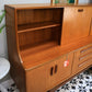 G Plan Fresco Sideboard Highboard in Teak 1975 with Drinks Cabinet