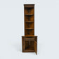 Old Charm Corner End Unit with Cupboard and Shelves Carvings. FREE UK Delivery