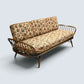 Ercol Studio Couch Day Bed New Webbing Dark Finish Model 355 FREE UK Delivery