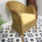 Lloyd Loom Lusty Woven Chair 1950s with Rare Sprung Seat