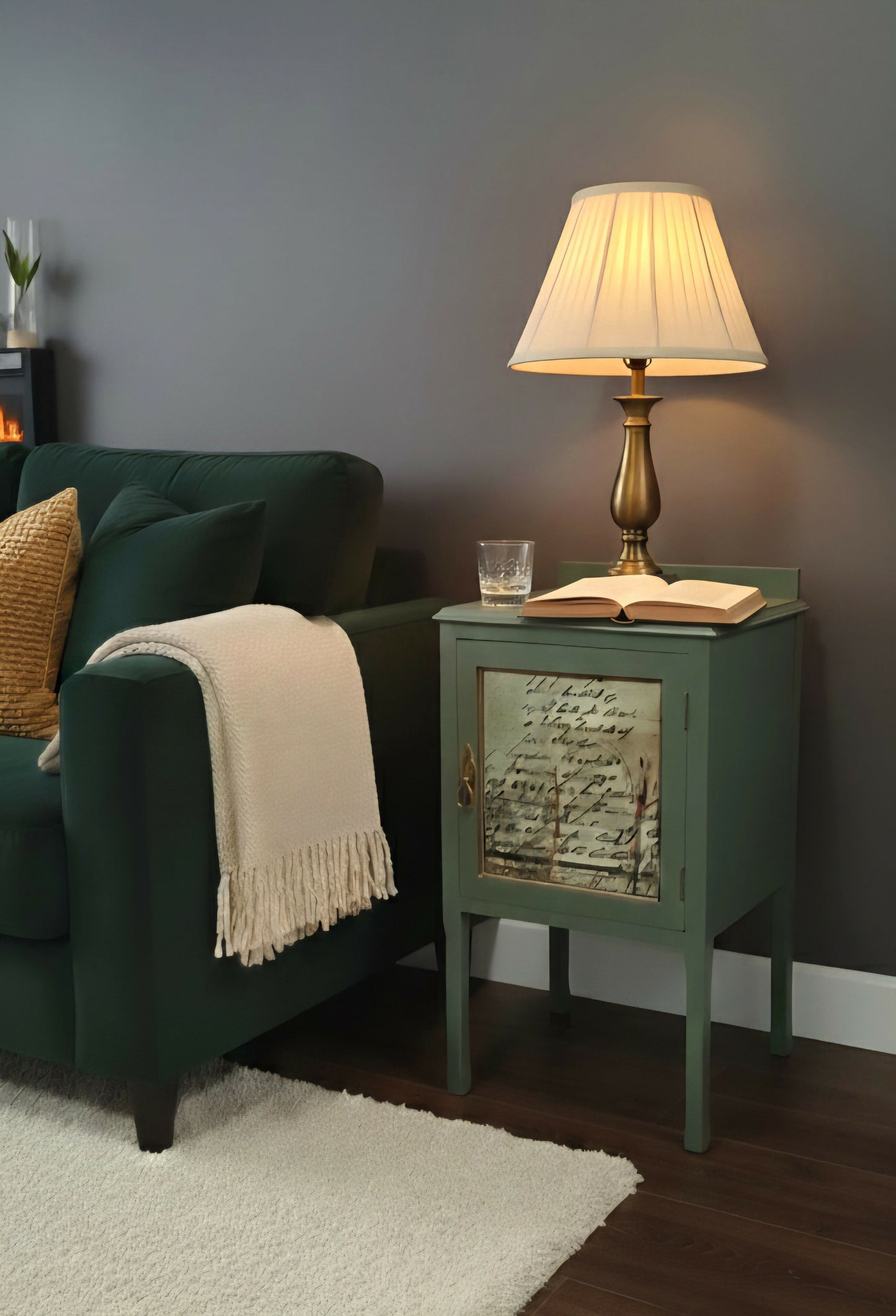 Restyled Antique Pot Cupboard