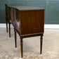 Regency Style Mahogany Sideboard with Drawers - Serpentine