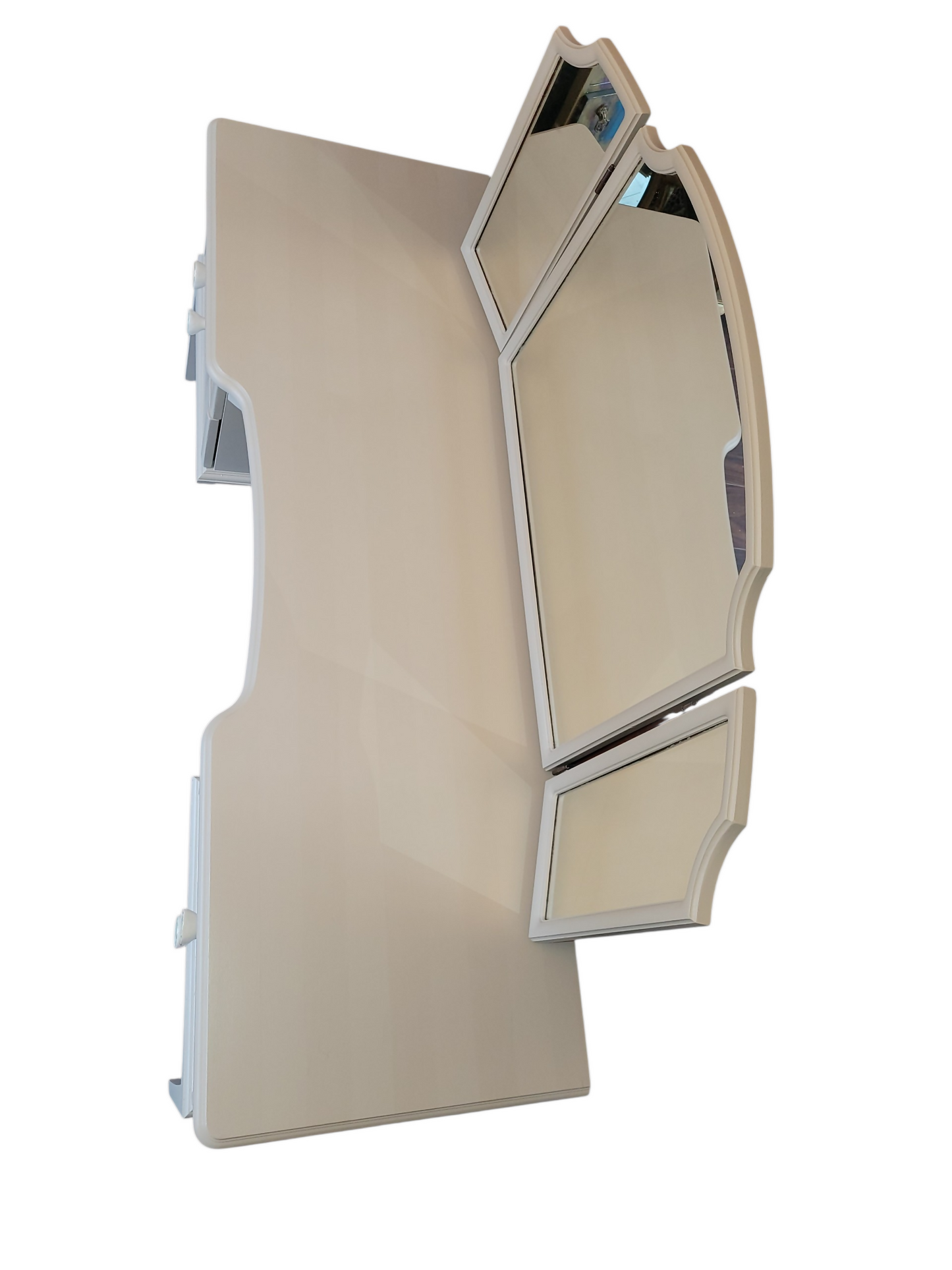 Mid century off white dressing table