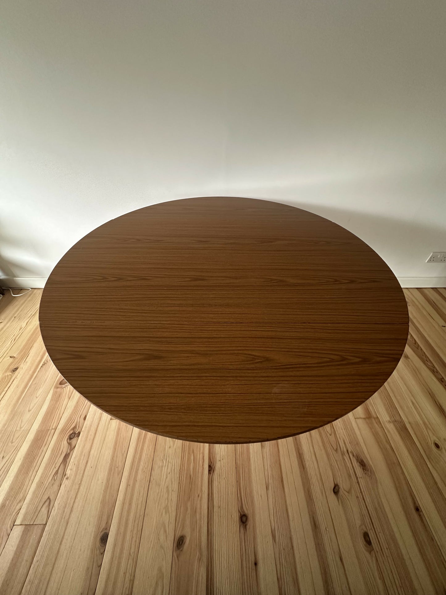 Schreiber Mid Century Drop Leaf Dining Table Vintage