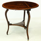 Victorian Inlaid Rosewood And Mahogany Tripod Drop Leaf Table FREE UK Delivery. SBR4375/0912V4