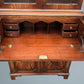 Mahogany Secretaire Bookcase Reprodux Bevan Funnel