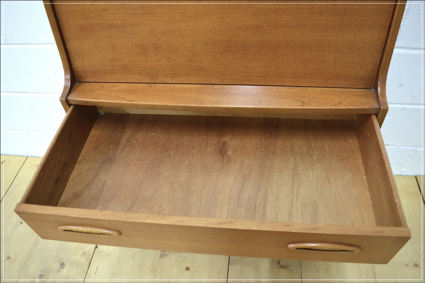 vintage bureau writing desk teak Jentique danish design mid century DELIVERY