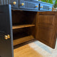 Newly refurbished solid wood sideboard black large