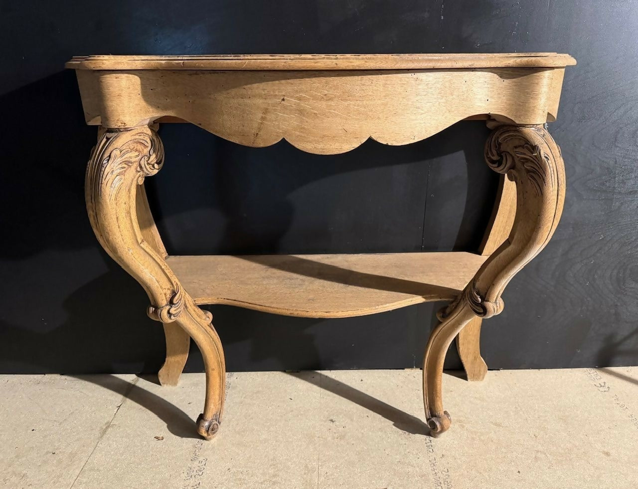 French Oak Console