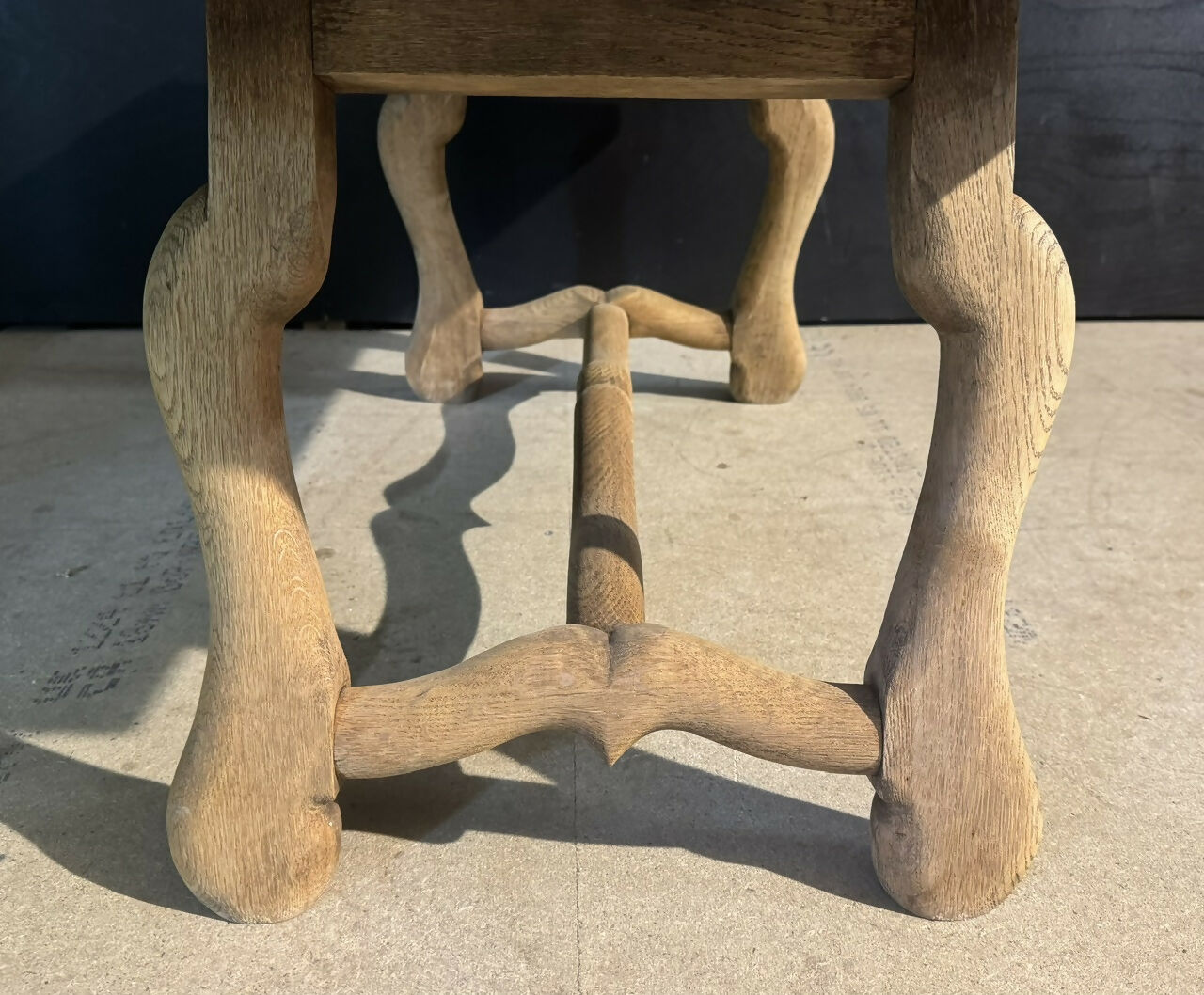 French Bleached Oak Coffee Table