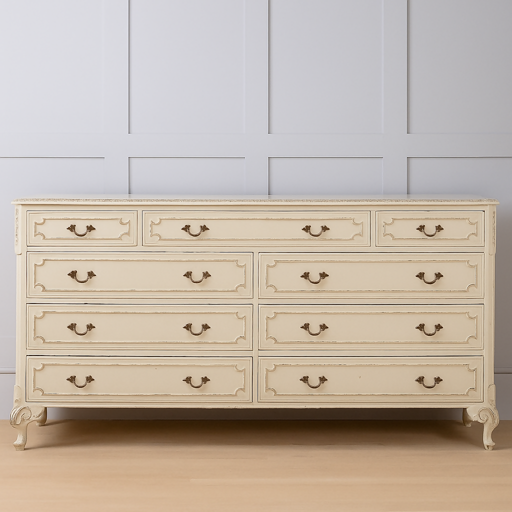 Louis Olympus merchant chest 9 drawer unit painted in a wide range of colours to suit your home