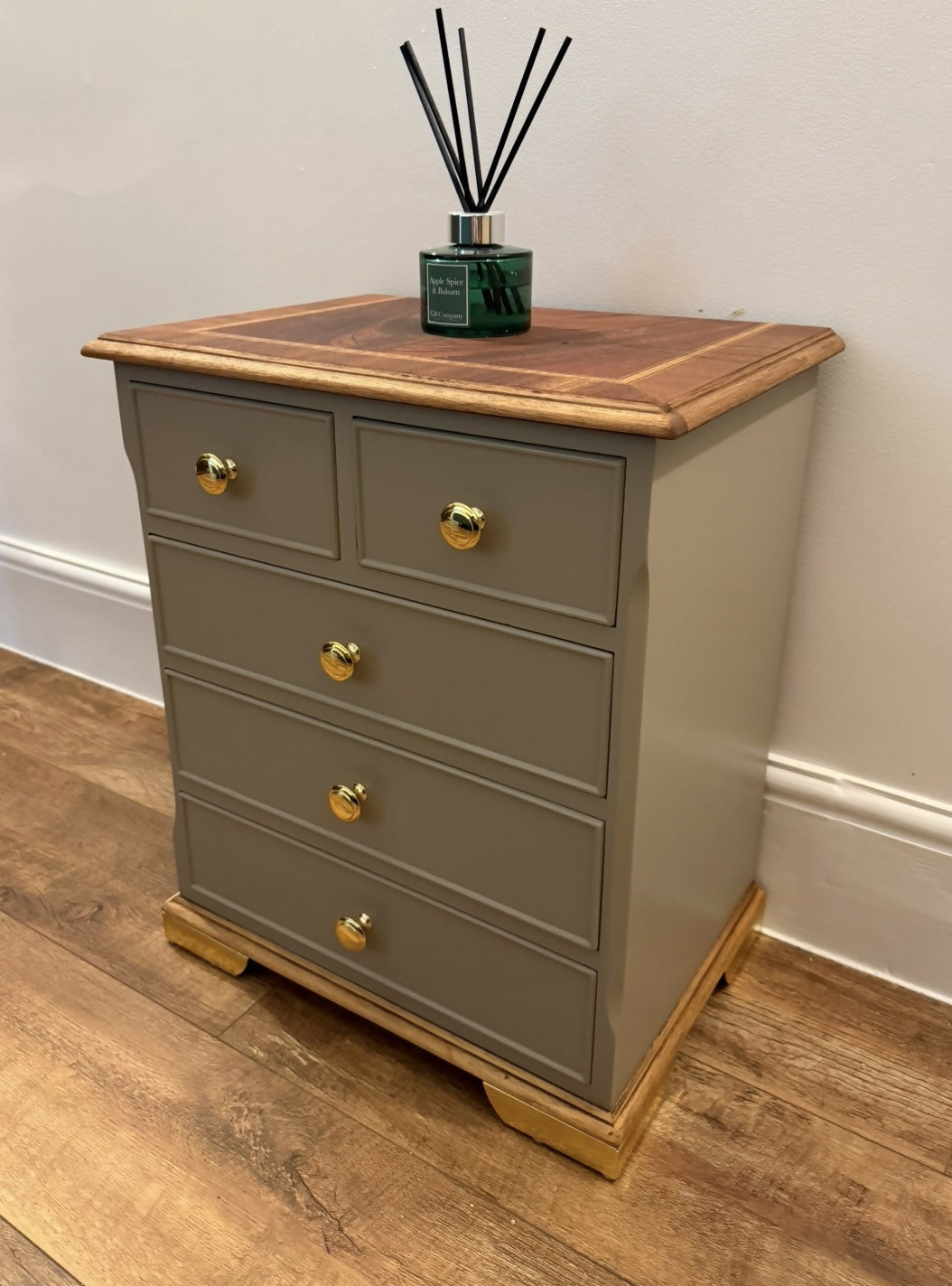 Bedside table / lamp table /side table with drawers