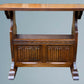 Wood Bros Old Charm Oak Magazine Rack / Table